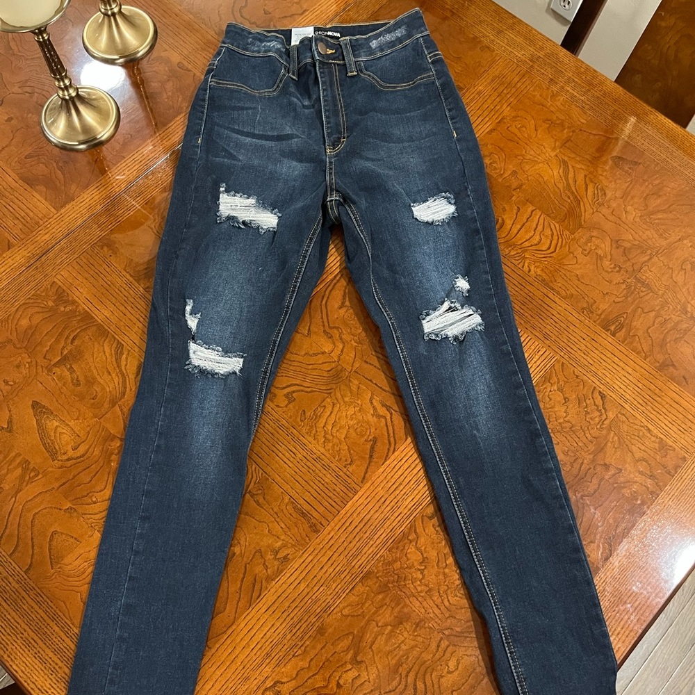 Fashion nova high waist  jeans size 5